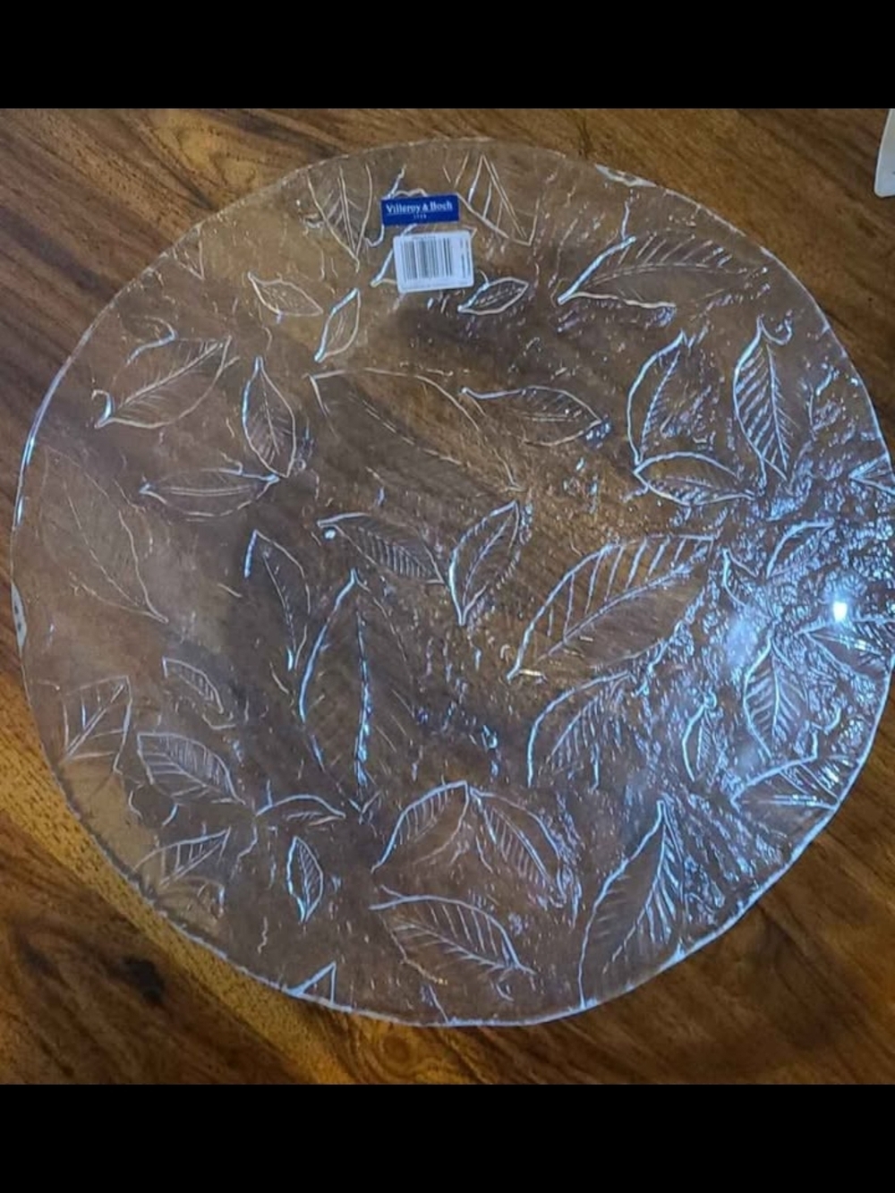 Villeroy & Boch Leaf Tray Platter Embossed Natureleaf